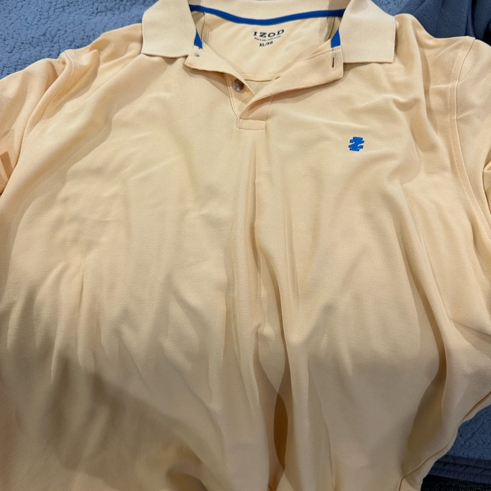 Izod Cream Polo Shirt Classic Design